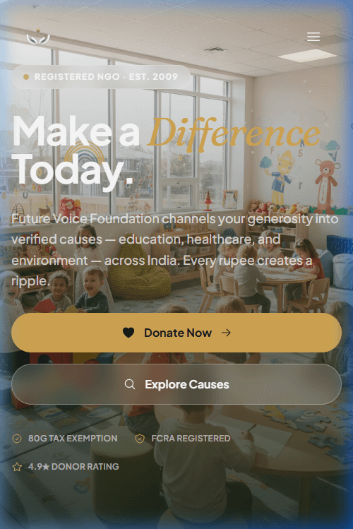 Hope Foundation – Education, Health & Environment